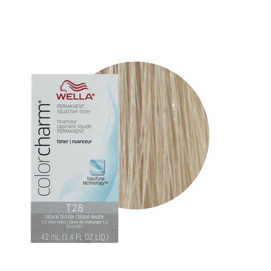 (Natural Blonde) Wella Blonde Colour Charm | Permanent Liquid Hair Toners