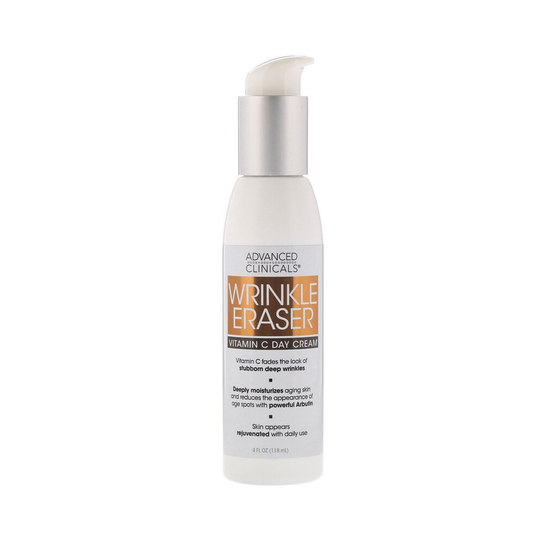 Advanced Clinicals, Wrinkle Eraser, Vitamin C Day Cream, 118ml