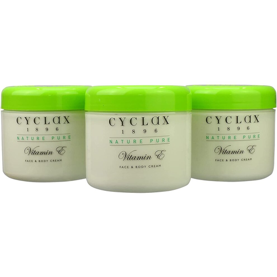 Cyclax Nature Pure Vitamin E Face & Body Cream 300ml (Pack of 3)
