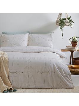 The Yard Mini Inka Washed Cotton Duvet Cover Set