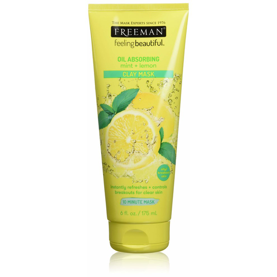 Freeman Feeling Beautiful Mint and Lemon Clay Mask 175 millilitres