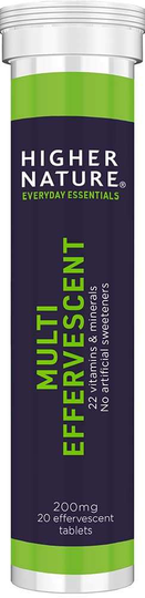 Higher Nature Fizzy Multi, 20 Tablets