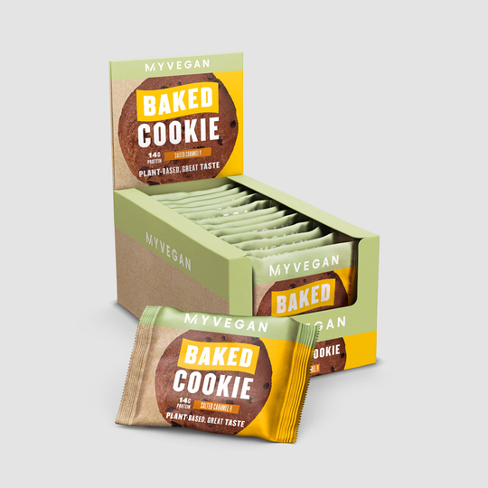 Vegan Baked Cookie - Salted Caramel