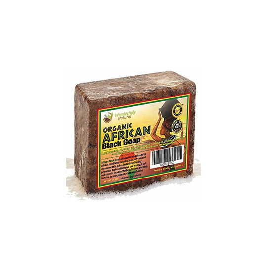 African Black Soap 1 Pound Bar | #1 Acne Treatment | Eczema Soap | 60 day Satisfaction Guarantee