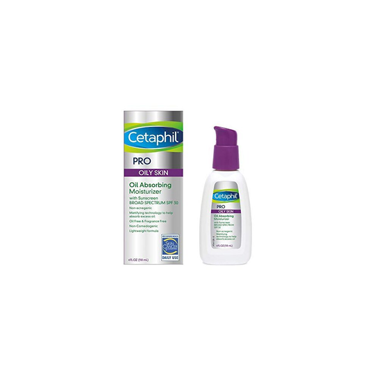 Cetaphil Dermacontrol Facial Moisturizer for Acne-Prone Skin with Suncreen SPF 30, 4 Fluid (Packaging May Vary) Ounce