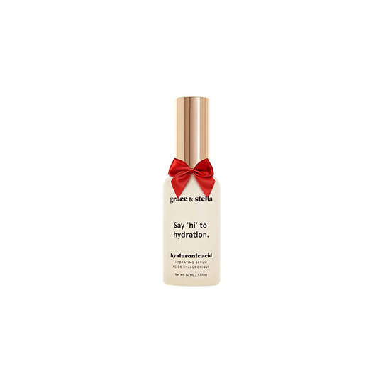 Grace & Stella Hyaluronic Acid Serum | 1.7oz | For Face - Plumping and Hydrating Serum, Promoting Collagen Production | Reduce Appearance of Fine Line