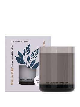 The Aromatherapy Co. Floral Bloom Candle To Planter - Blue Lavendar