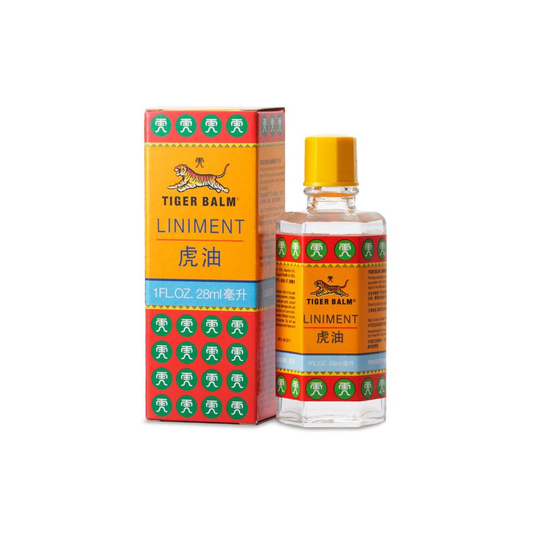 Tiger Balm Liniment Oil 28ml, relieves muscle pain, relaxes joints