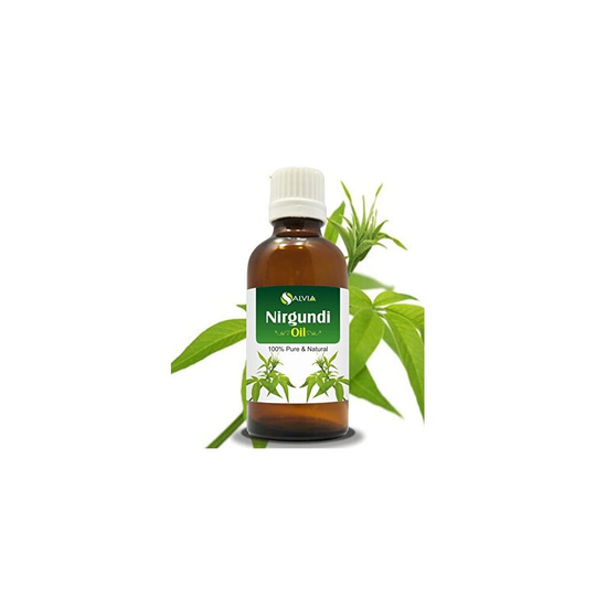Nirgundi (Vitex negundo) Essential Oil 100% Pure & Natural - Undiluted Uncut Cold Pressed Aromatherapy Premium Oil - Therapeutic Grade - 15 ML