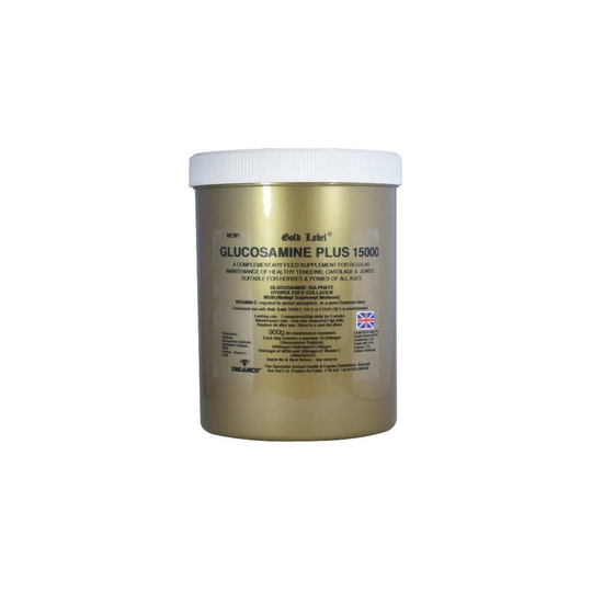 Gold Label Glucosamine Plus 15000 Horse Joint Supplement x Size: 900 Gm