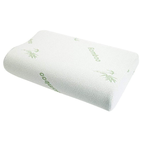 (50x30 cm) Cervical Contour Bamboo Memory Foam Pillow