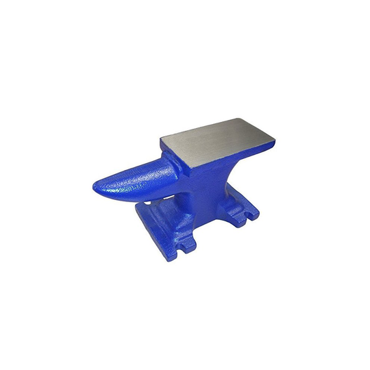 Blacksmith Anvil Single Beck Cast Iron Powder Coated Small 11lb 5kg - 5kg - anvil 11lb blacksmith single beck cast iron 5 kg blacksmiths powder