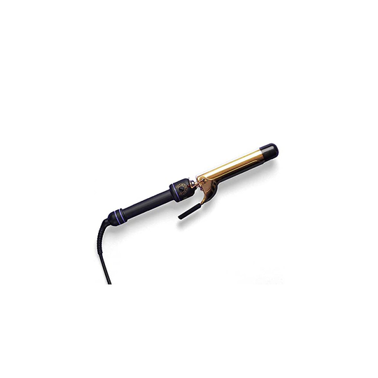 Hot Tools Pro Signature Gold Curling Iron 32 mm (Gold-Platted Barrels, Pulse Technology, Long Lasting Curls and Waves) HTIR1576UKE
