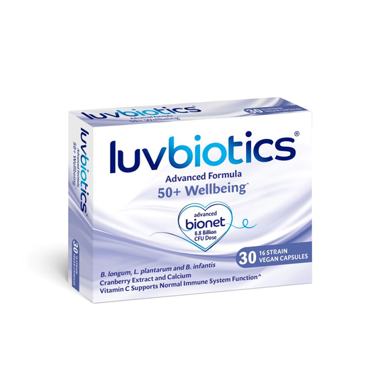 Luvbiotics 50+ Wellbeing - 30 Vegan Capsules