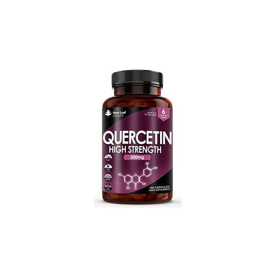 Quercetin Supplement 500mg High Strength Antioxidant Capsules 6 Months