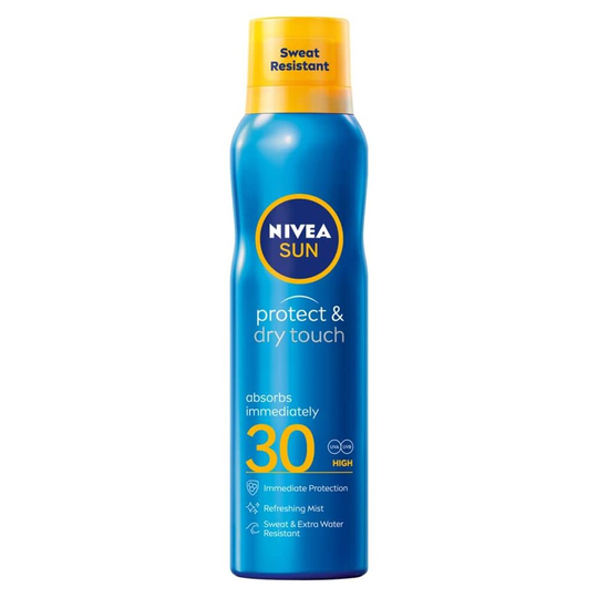 NIVEA Sun Protect & Dry Touch Refreshing Sunscreen Mist SPF30 - 200ml