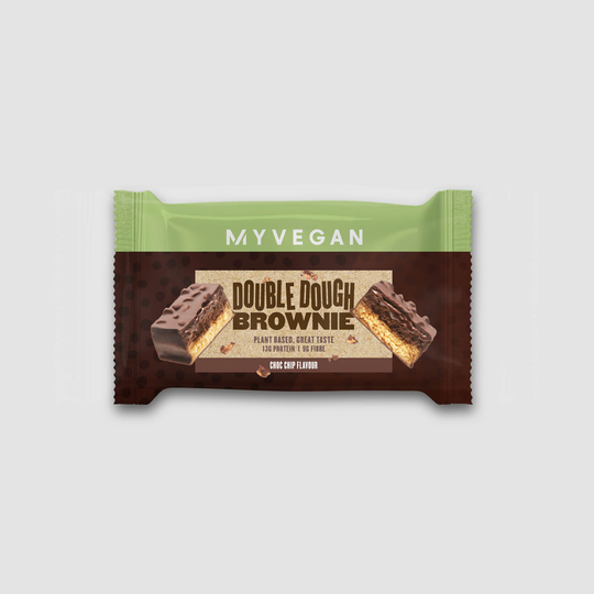 Vegan Double Dough Brownie (Sample) - Chocolate Chip