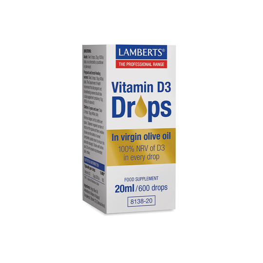Lamberts Vitamin D3 Drops, 20ml