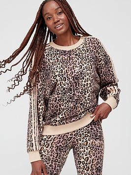 Adidas Originals Animal Crew Sweat - Brown