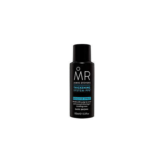 MR Disguise Spray Dark Brown 100ml Conceals The Appearance of Thinning & Balding Hair Water Resistant Lasts All Day Easy Spray Application Natural Lo