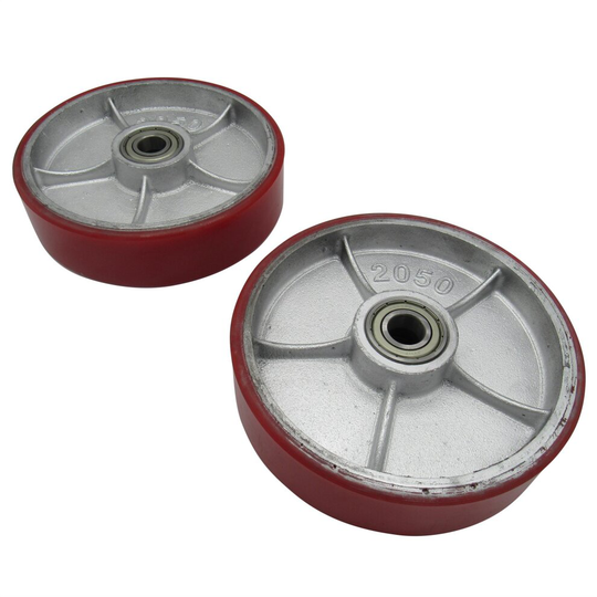Replacement Pallet Truck Steering Wheels X2 (Heavy Duty Pump Jack)