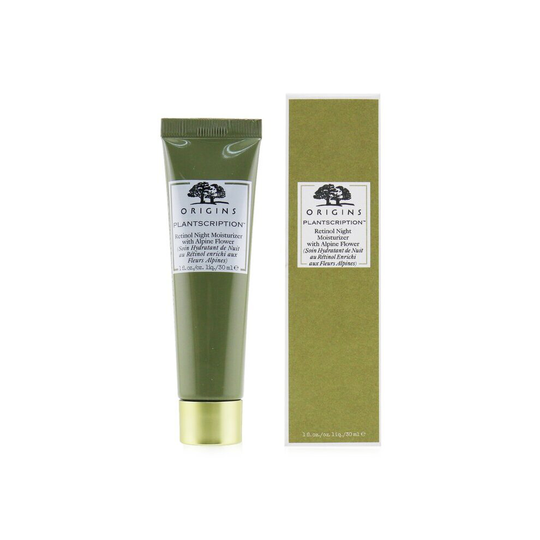Plantscription Retinol Night Moisturizer With Alpine Flower - 30ml/1oz