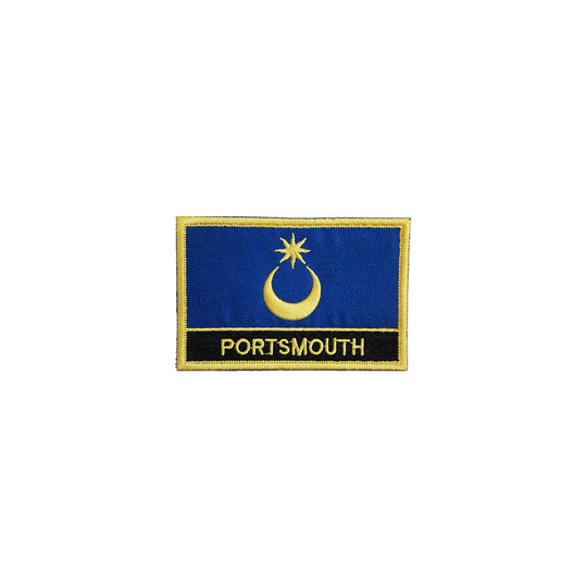 Portsmouth Embroidered Patch - Sew or Iron on