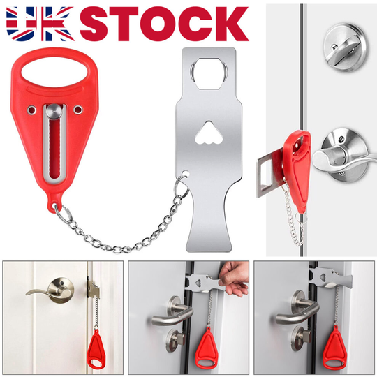 Portable Door Lock Hardware Tool Home Bedroom Privacy Hotel Room Addalock Secure