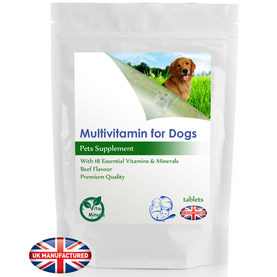 Daily Multivitamin for Dogs (30 Tablets) FREE UK DELIVERY