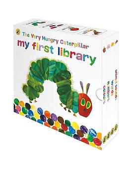 The Very Hungry Caterpillar My First Library 4 Books