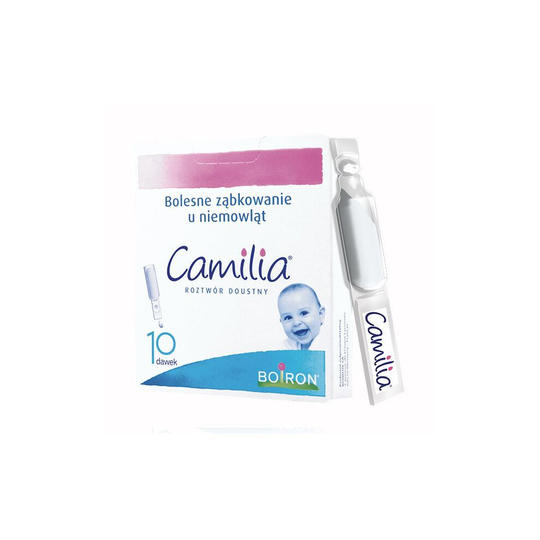 Camilia 10 Dose Painful Gums Teething Relief Boiron Zabkowanie