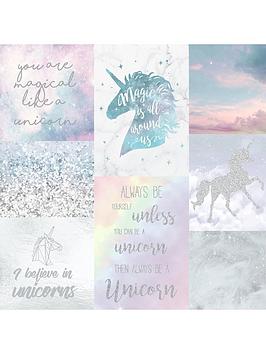Arthouse Believe In Unicorns Wallpaper