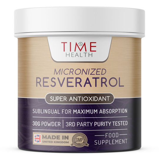98% Micronized Resveratrol - Optimum Bioavailability - Natural Trans Resveratrol Derived from Japanese Knotweed - 3rd Party Purity Tested - Powder