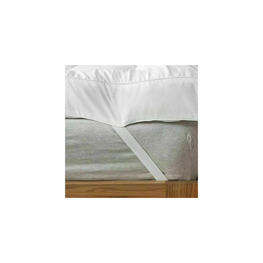(4" / 10cm Microfiber Topper King) Mattress Topper Bed Sleep Pad Deep Orthopaedic Soft Luxury Home Hotel King Size