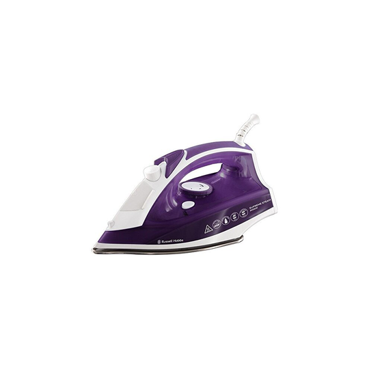 Russell Hobbs Supreme Steam Traditional Iron 23060, 2400 W, Purple/White