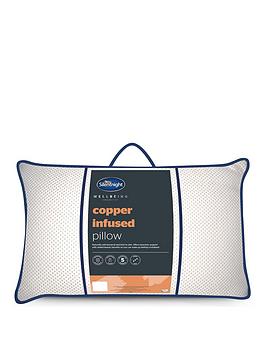 Silentnight Wellbeing 4% Copper Infused Pillow