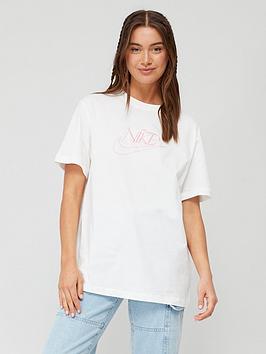 Nike Nsw Boyfriend Fit T-Shirt - Cream