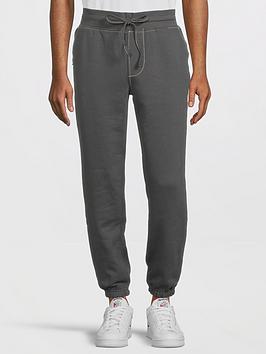 TRUE RELIGION Big T Joggers - Grey, Iron, Size 3Xl, Men