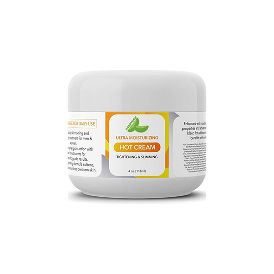 Hot Cream for Cellulite for Women and Men Natural Anti Aging Cream with Antioxidants and Essential Oils Rosemary...