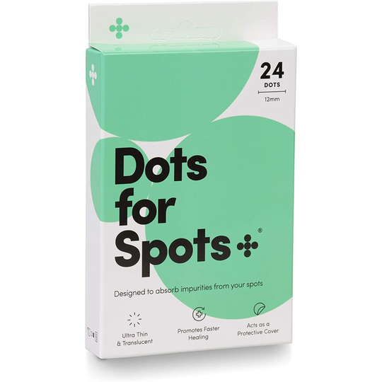 Dots for Spots® Original Acne Absorbing Pimple Patches, Innovative And effective Way To Target Your Spots.1 Pack (24 Dots)