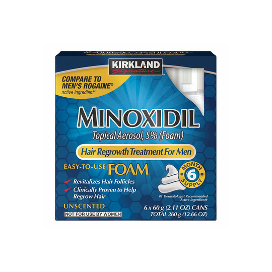 Kirkland Signature Minoxidil Foam Hair Regrowth Treatment For Men