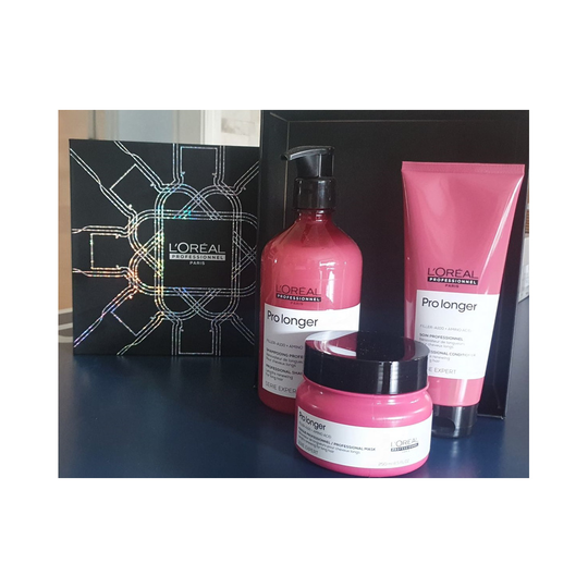 L'Oreal Pro Longer gift set-300ml Shampoo,200ml Conditioner&250ml Mask