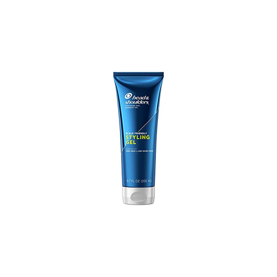 Head & Shoulders Styling Hair Gel for Men, High Hold, Light Finish, 6.76 Fl Oz