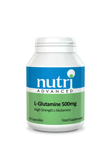 Nutri Advanced L-Glutamine, 500mg, 90 Capsules