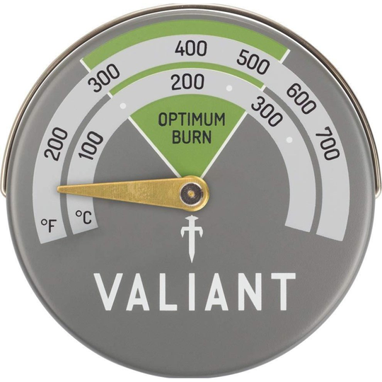 Valiant Magnetic Log Burner & Stove Thermometer