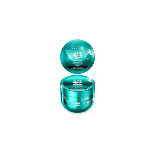 Eveline Slim Extreme 4D Remodelling Anti-Cellulite Mask 300Ml Fat Burn Body Wrap