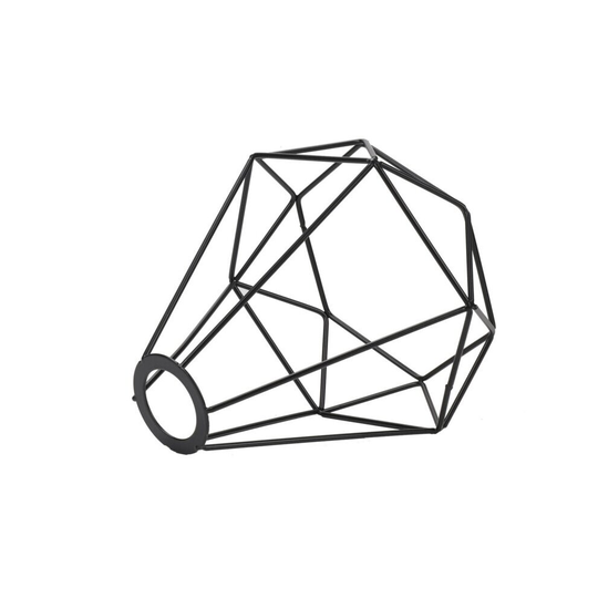 Iron Basket Cage Lamp Cover | Retro Metal Light Decoration