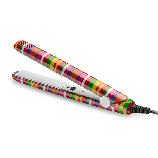 (Rainbow, EU) Electronic Ceramic Fast Hair Straightener & Mini Hair Flat Iron Wet/Dryer Straightening Irons