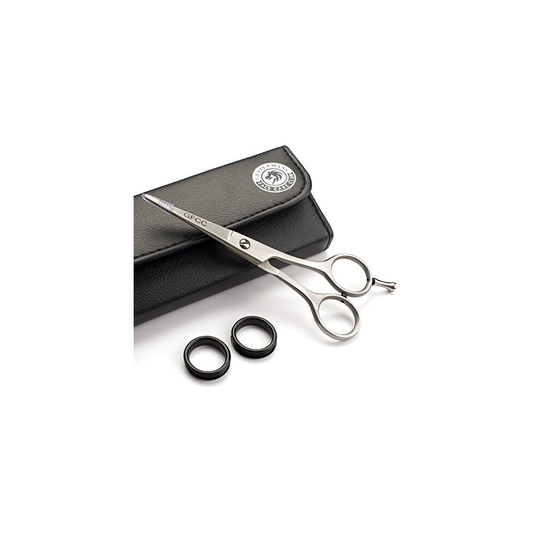 Hairdressing Scissors - Highest Quality Salon Professional 4.5 Inch Beard Hair Cutting Scissors - Lifetime Satisfaction Guarantee