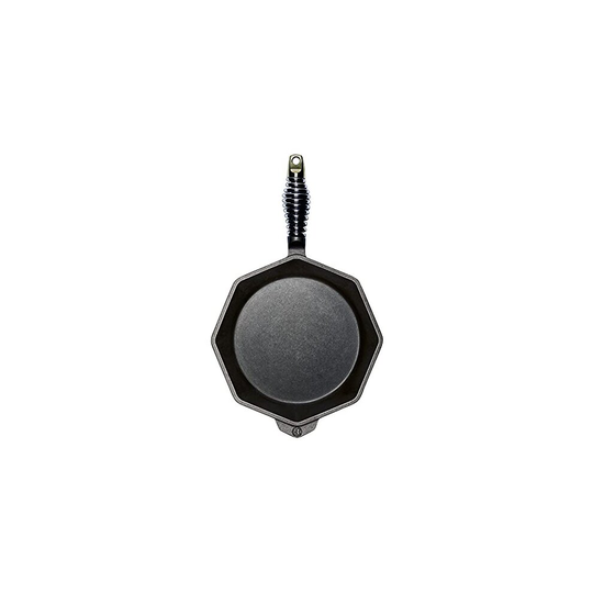 FINEX 10" Cast Iron Skillet, Modern Heirloom, Handcrafted in The USA, Pre-Seasoned with Organic Flaxseed Oil